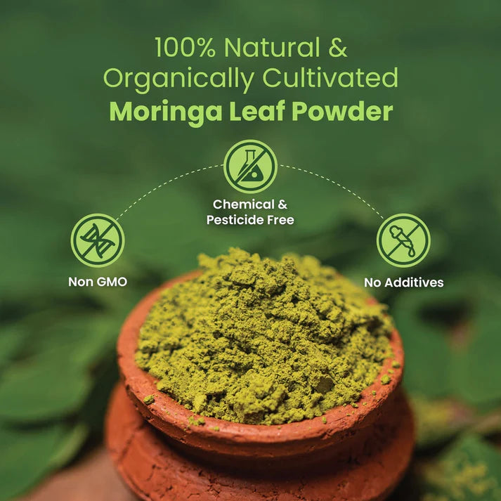 HERBAL WELLNESS NATURAL MORINGA POWDER